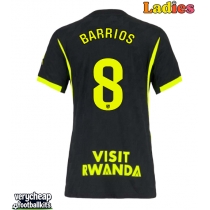 Atletico Madrid Pablo Barrios #8 Replica Away Shirt Ladies 2026-27 Short Sleeve